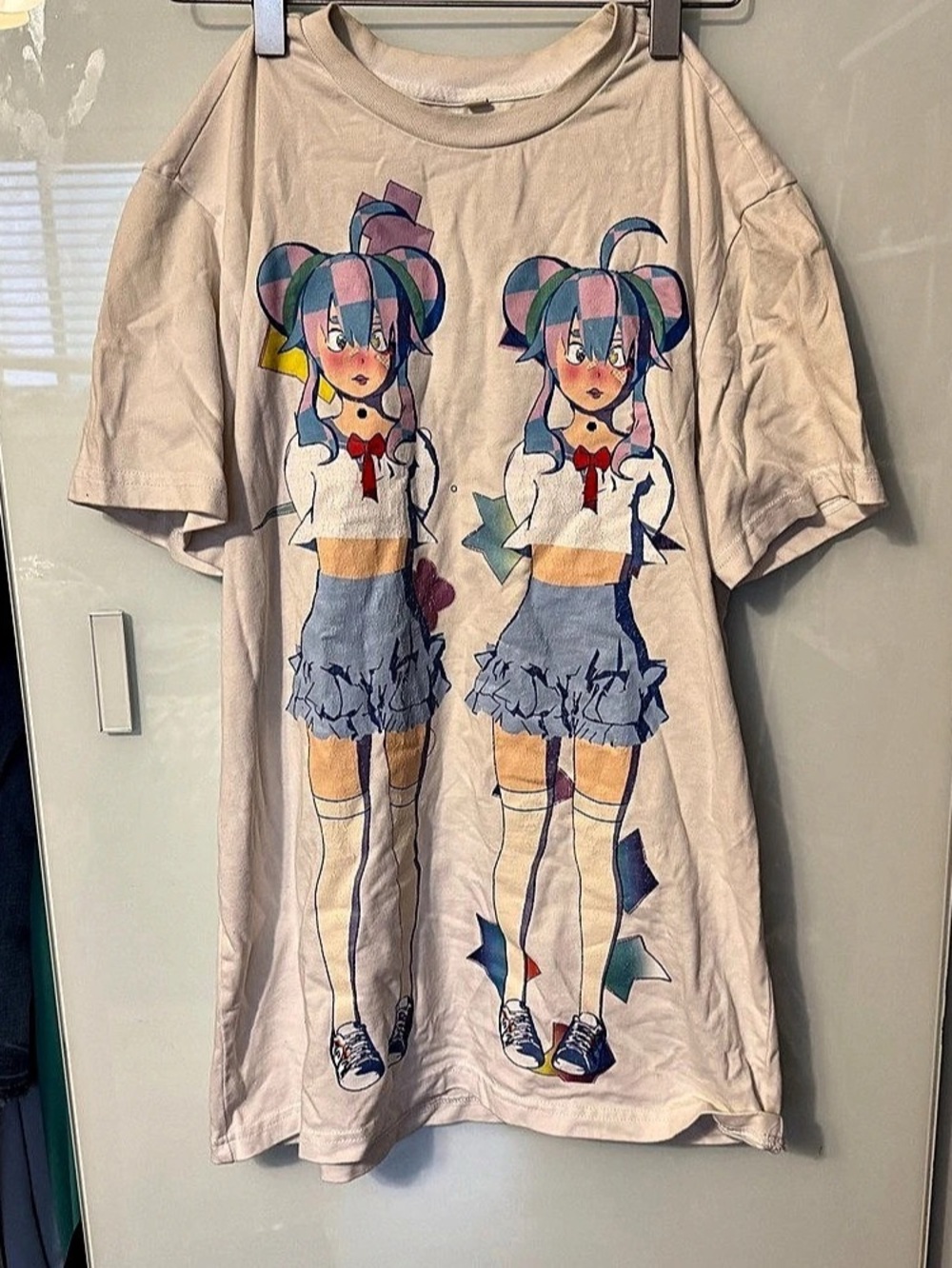 Anime Graphic Mini Dress